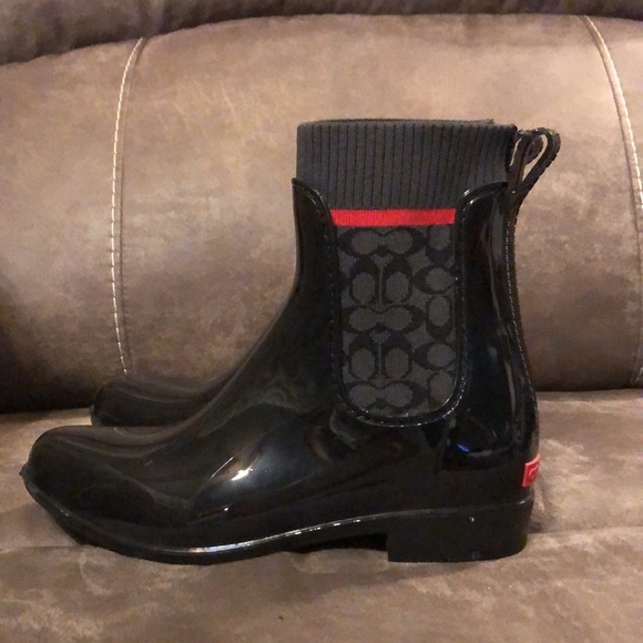 Coach leather boots - Picture 3 of 5